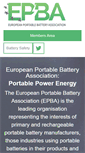 Mobile Screenshot of epbaeurope.net